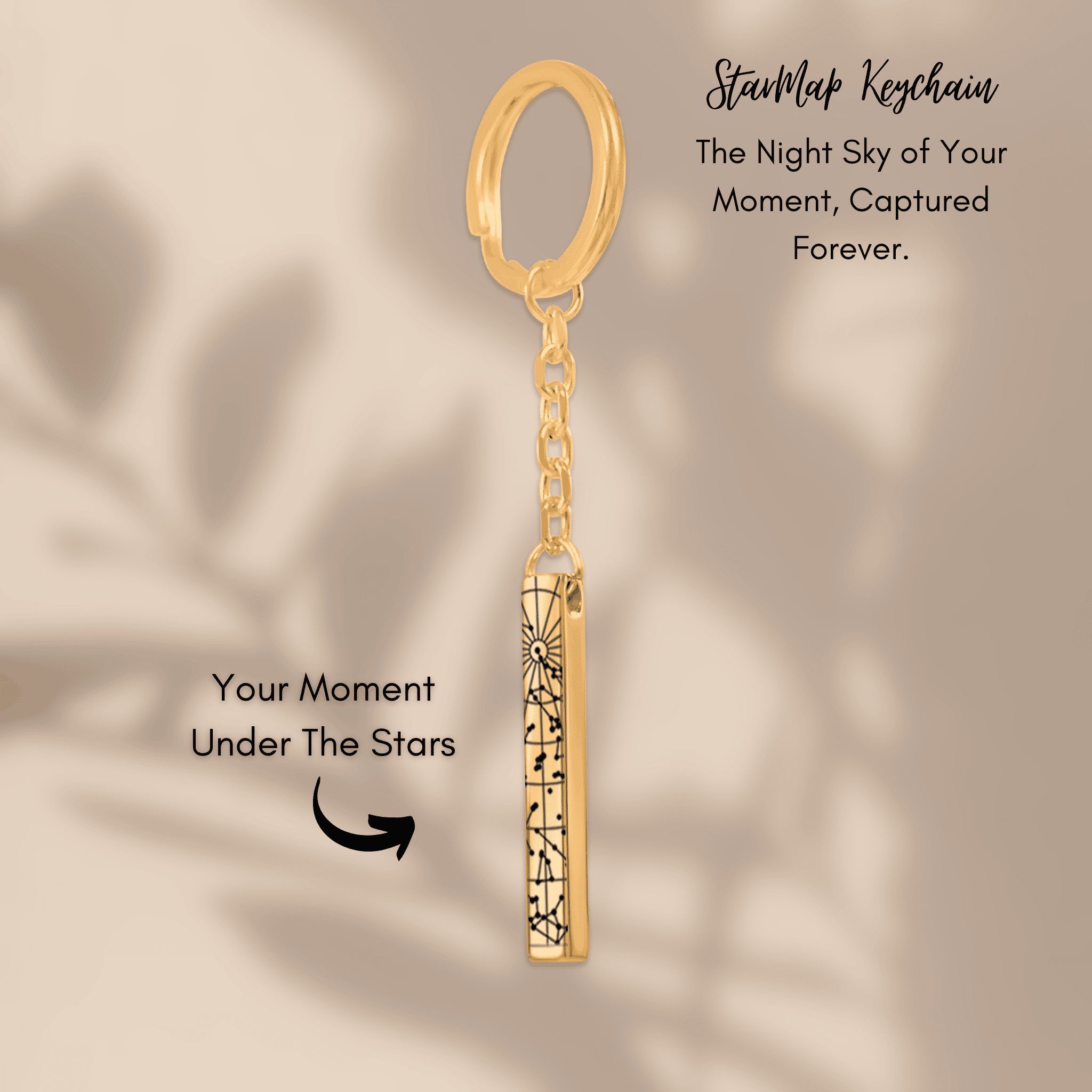 StarMap 3D Keychain