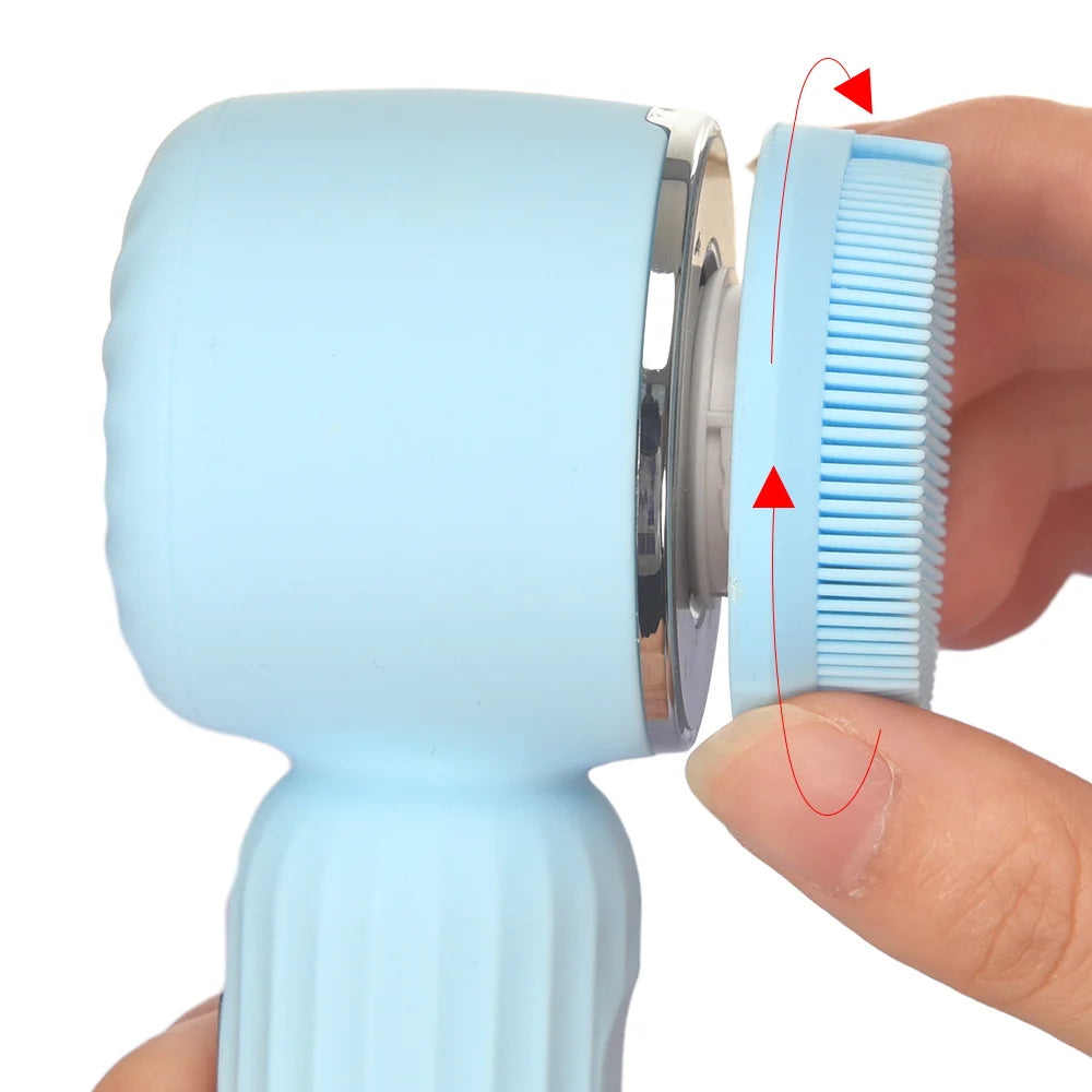 Facego Ultrasonic Facial Clean Brush Electric Facial Brush