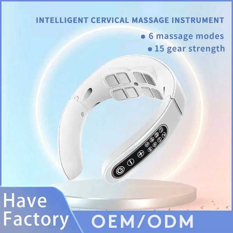Neck Massager Microcurrent Electric Beauty Equipment Free Shipping in Stock US EU Gift Box Household & Travel Use