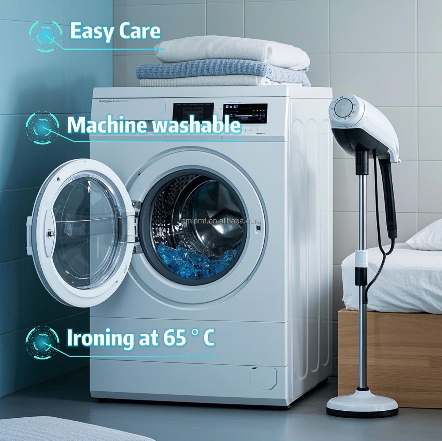 Premium Earthing Sheet with Silver Fiber - 5% Silver Fiber, 95% Organic Cotton - With Grounding Cord - Boost Health & Sleep