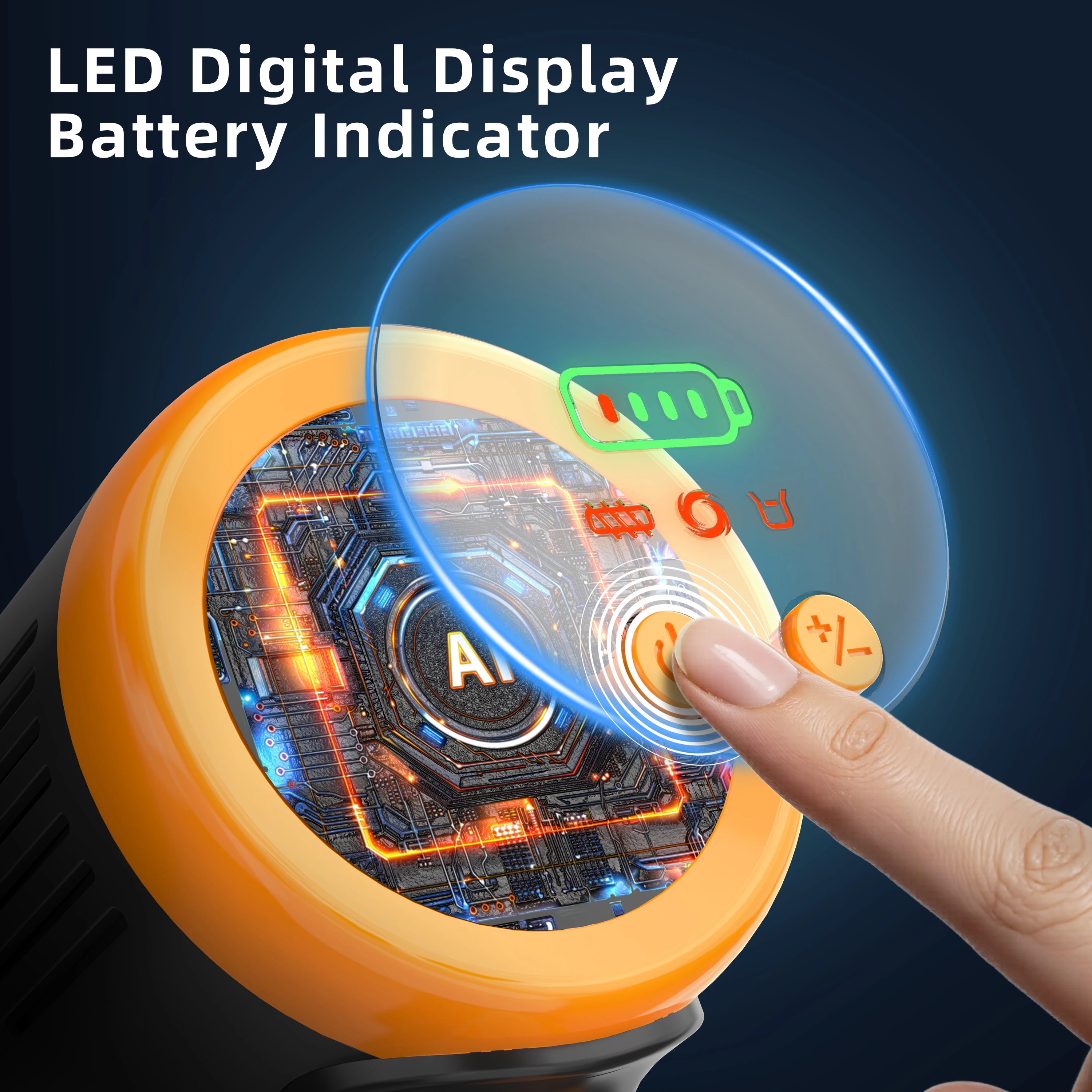 Cordless Vacuum Cleaner, 550W/45Kpa Stick Vacuum with Touch Screen, Max 55 Mins Runtime, Wireless Vacuum Cleaners for Home