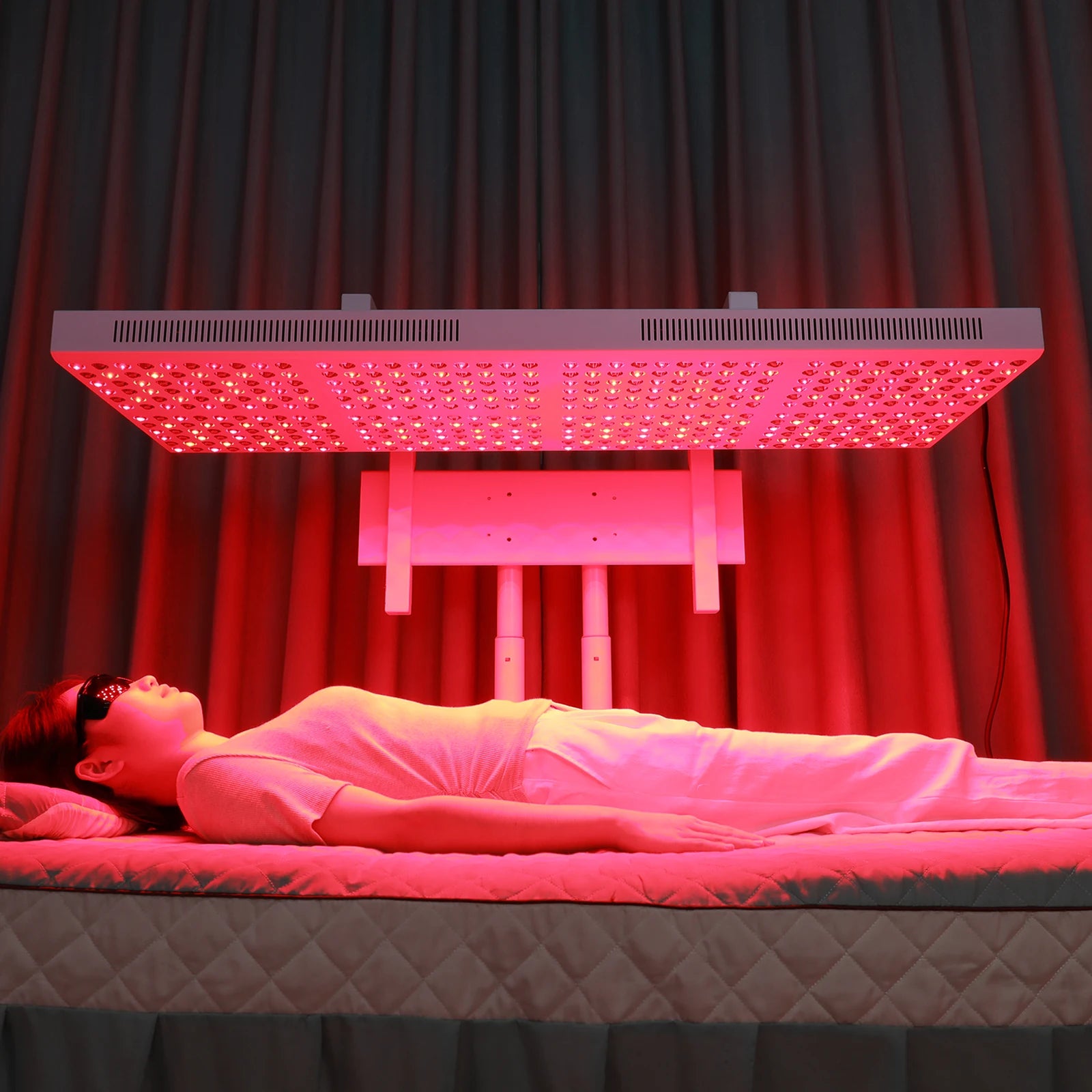 Bonliter 2400W Red Infrared Light Therapy Panel for Pain Relief 630nm 660nm 810nm 830nm 850nm Full Body Red Light Therapy Panel