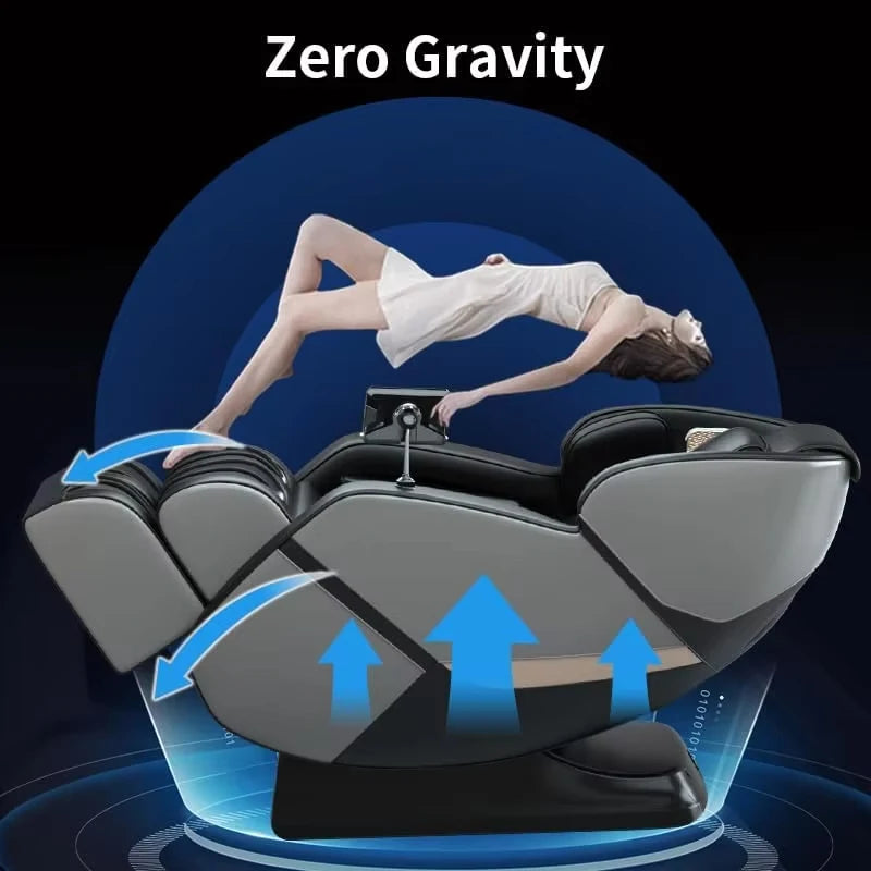 8D Stretching Full Body zero Gravity Massage Chair Fauteuil Gravity Home Use with Foot Massage Chair