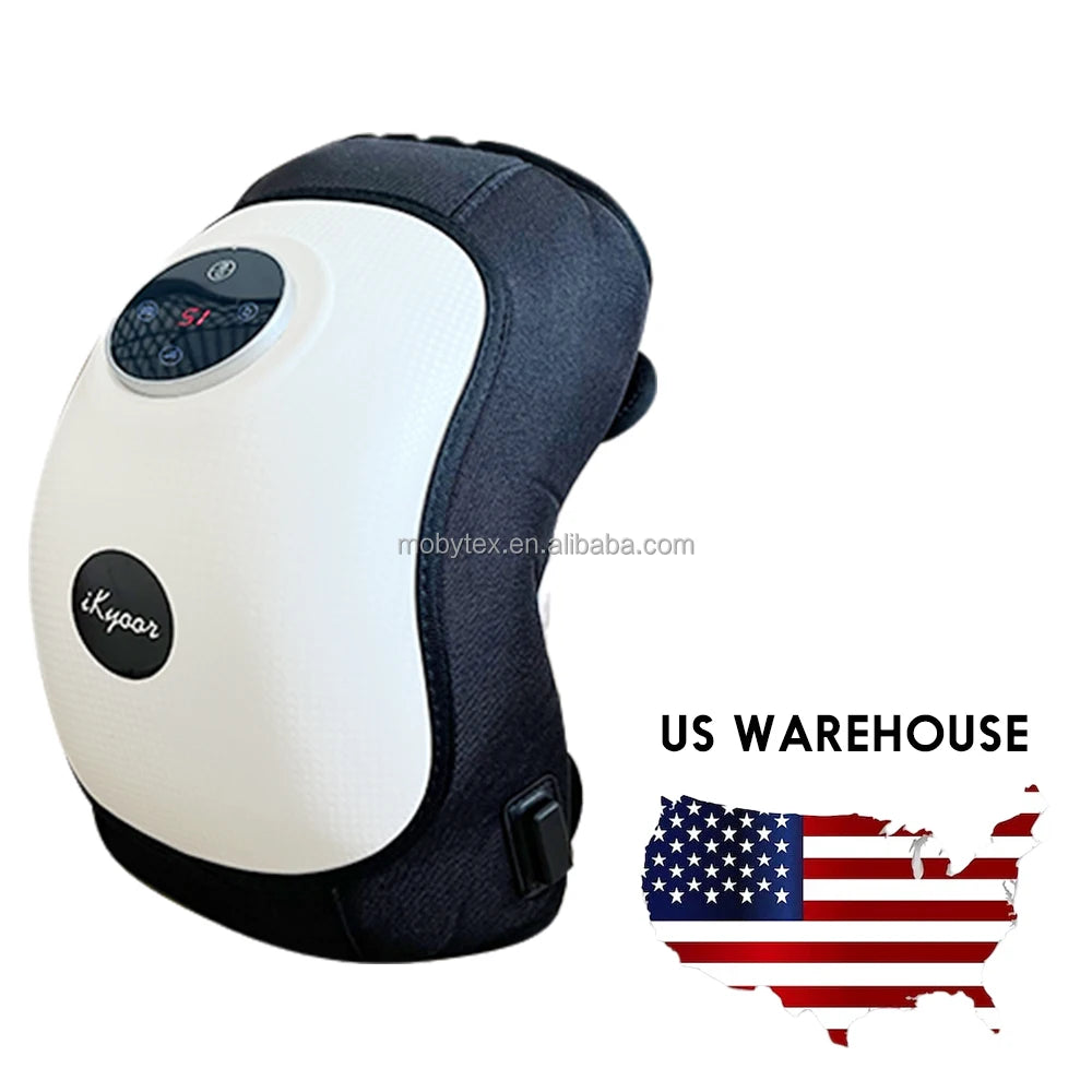 Electric Knee Massager with Heat Therapy for Physiotherapy Effective Joint Pain Relief