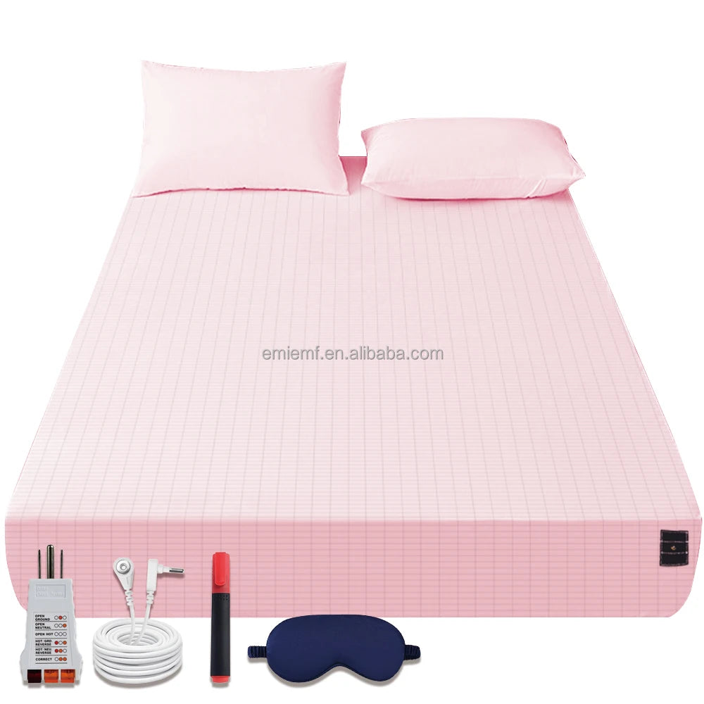 Grounding Fitted Sheet - Silver