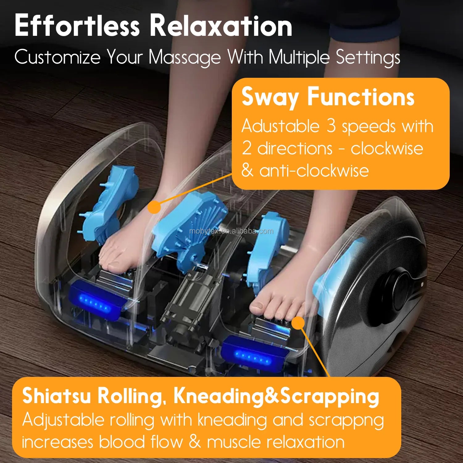 Popular Home Use Shiatsu Foot Massager Electric Health Ke