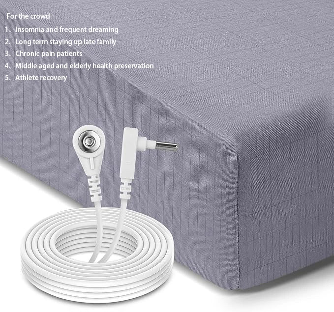 Grounding Fitted Sheet - Silver