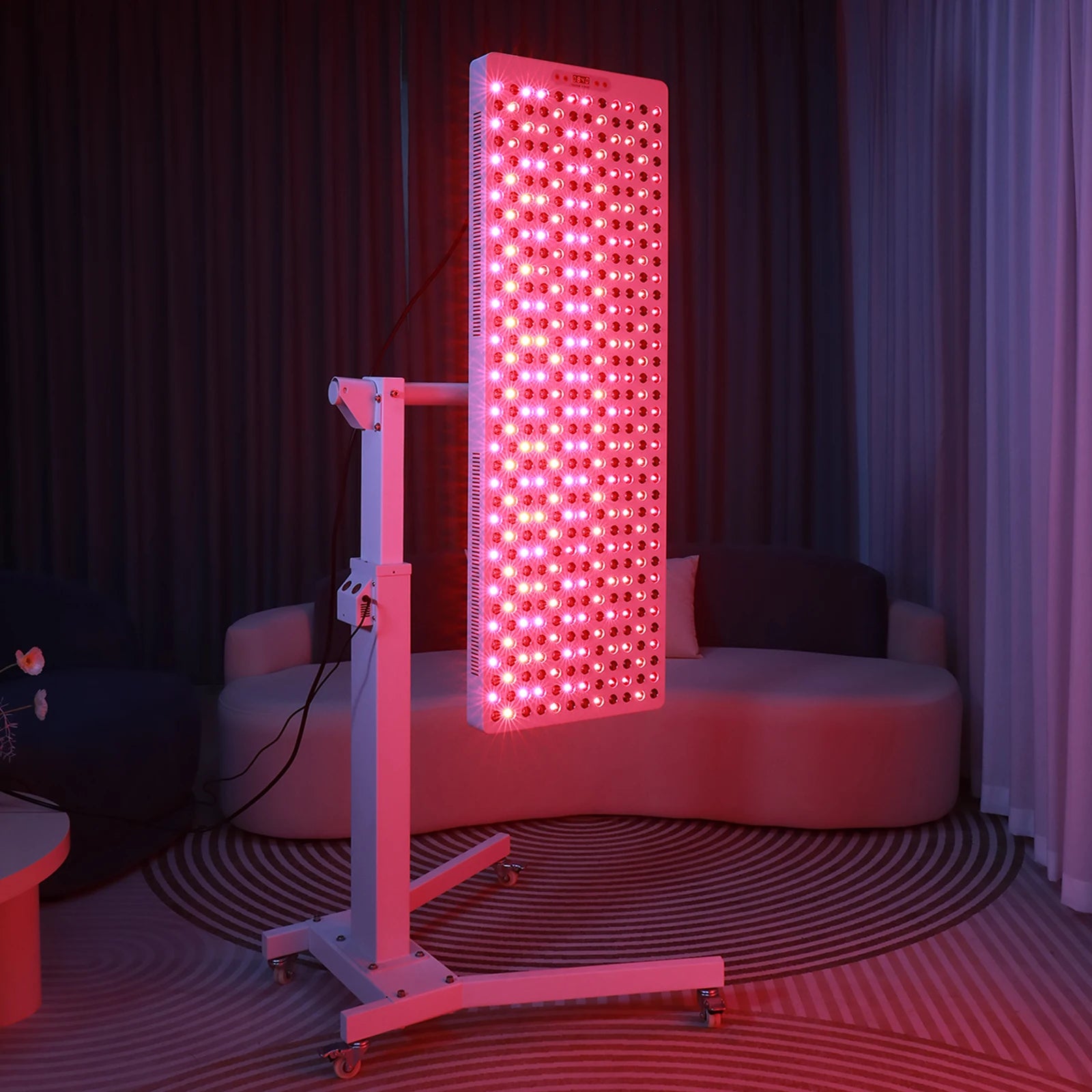 Bonliter 2160W Red Light Therapy Panel 630nm 660nm 810nm 830nm 850nm Full Body Red Light Therapy Panel for Home Use Pain Relief