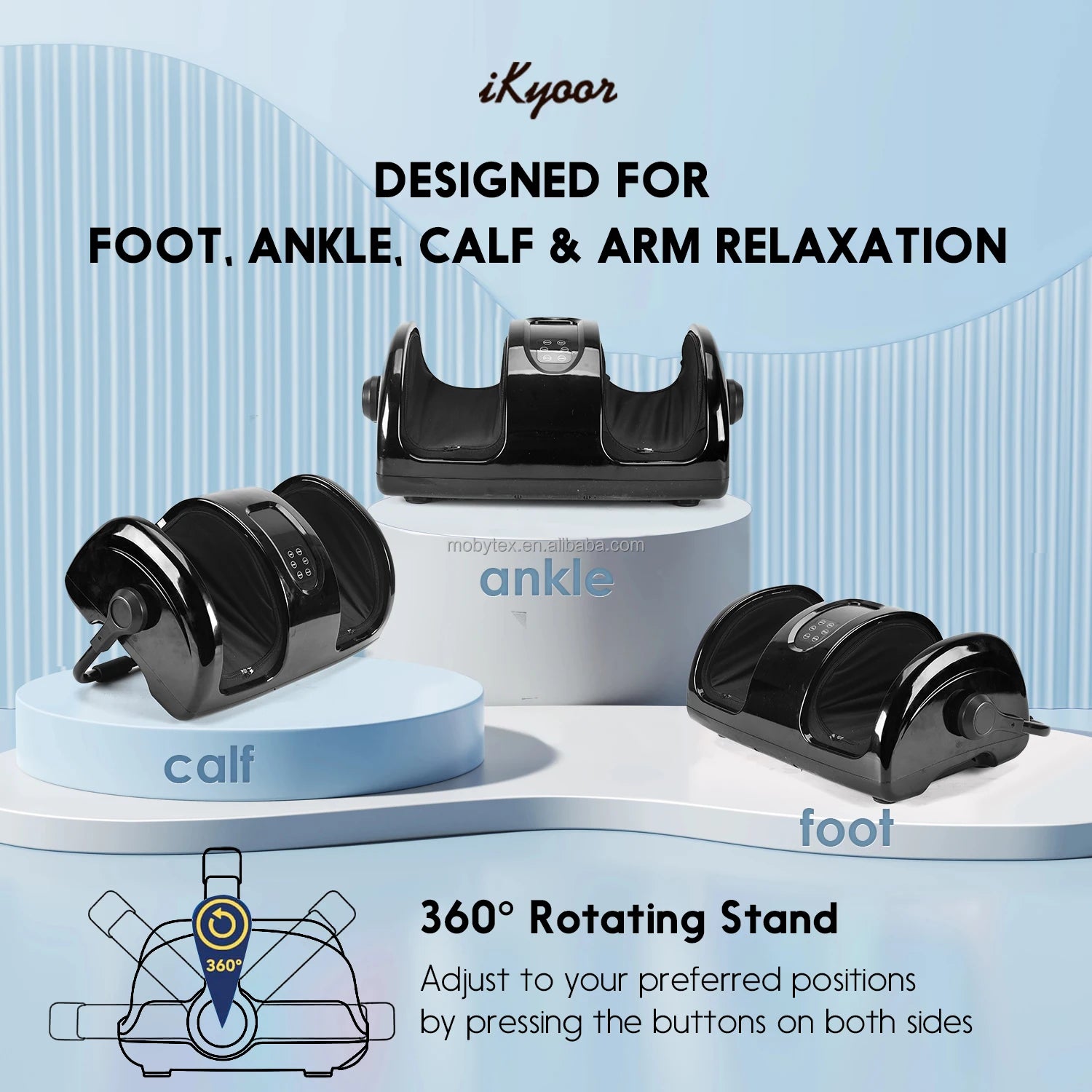 Popular Home Use Shiatsu Foot Massager Electric Health Ke