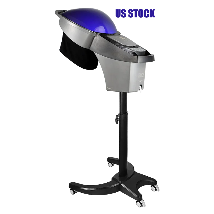 Home Use Ultrasonic Hair Steamer with Ozone & LED Lights  Professional Salon Results for Hair Growth & Scalp Care