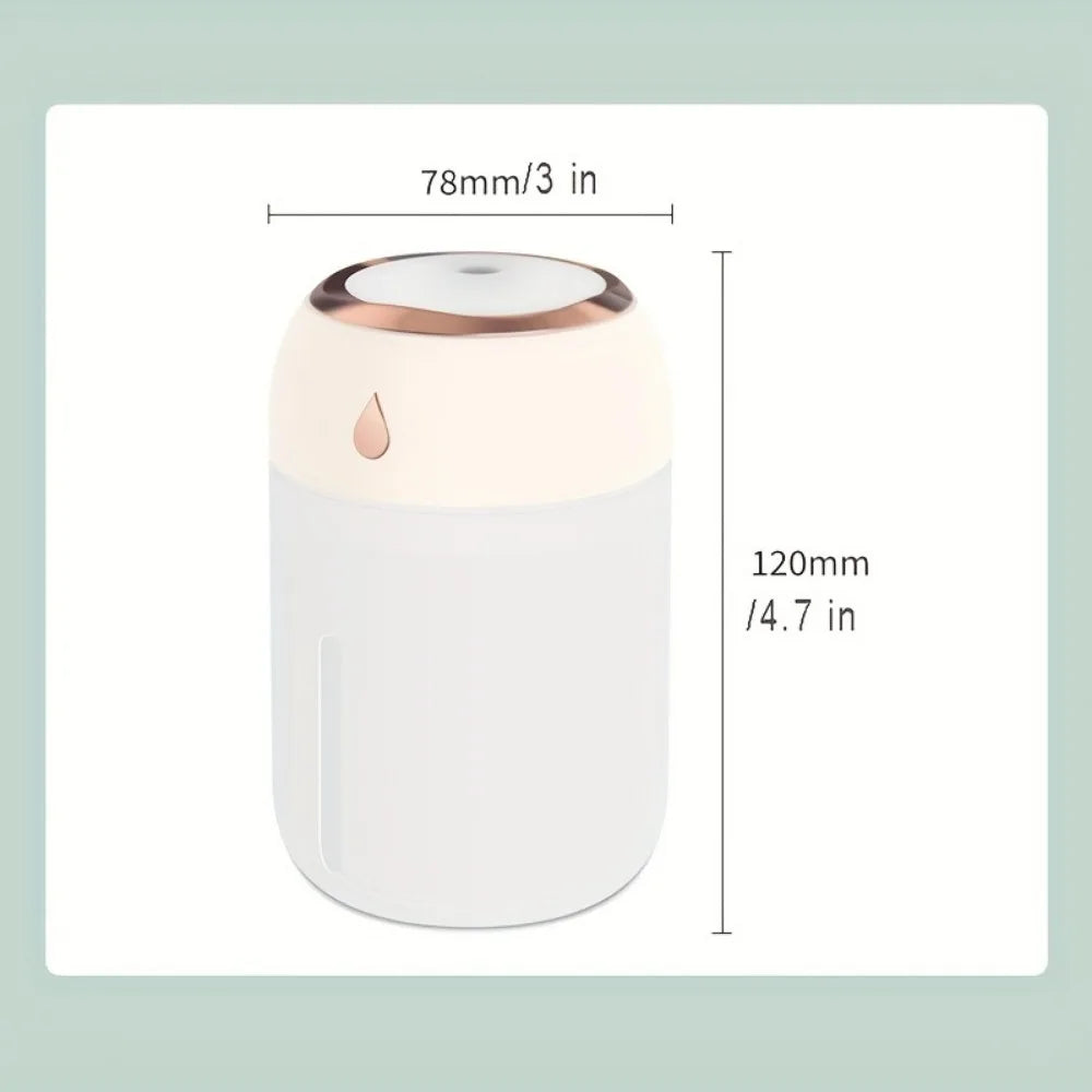 Portable Pink Mini USB Humidifier Personal Desktop Cool Mist Humidifier Made of Plastic USA Stock with Free Shipping