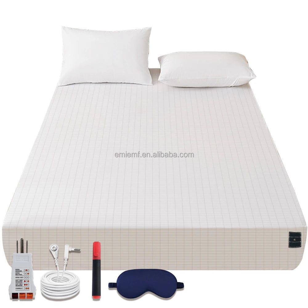 Grounding Fitted Sheet - Silver