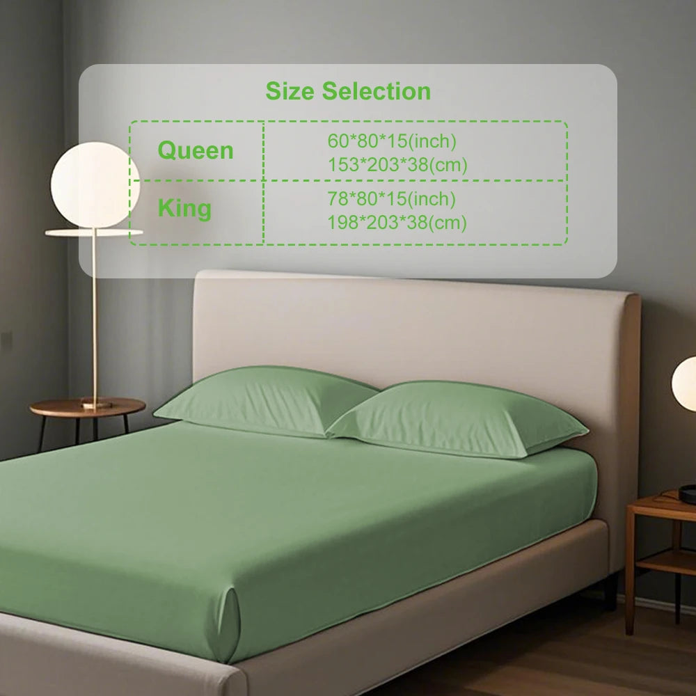 Grounding Fitted Sheet - Silver