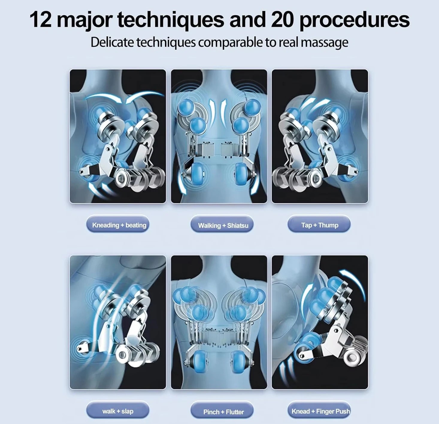 8D Stretching Full Body zero Gravity Massage Chair Fauteuil Gravity Home Use with Foot Massage Chair