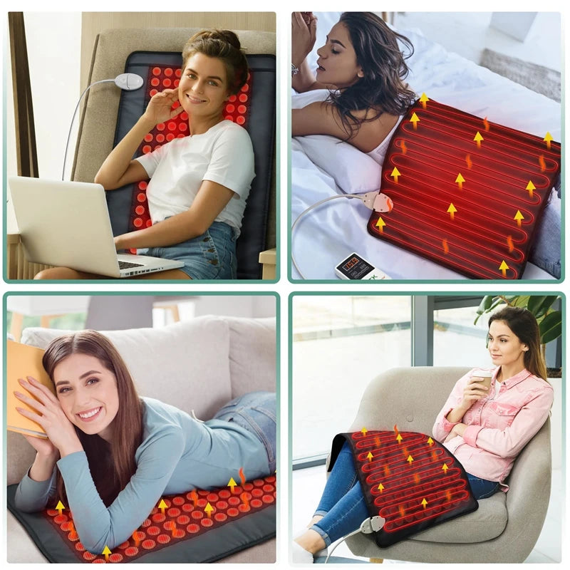Far Infrared Jade Heating Pad for Pain Relief