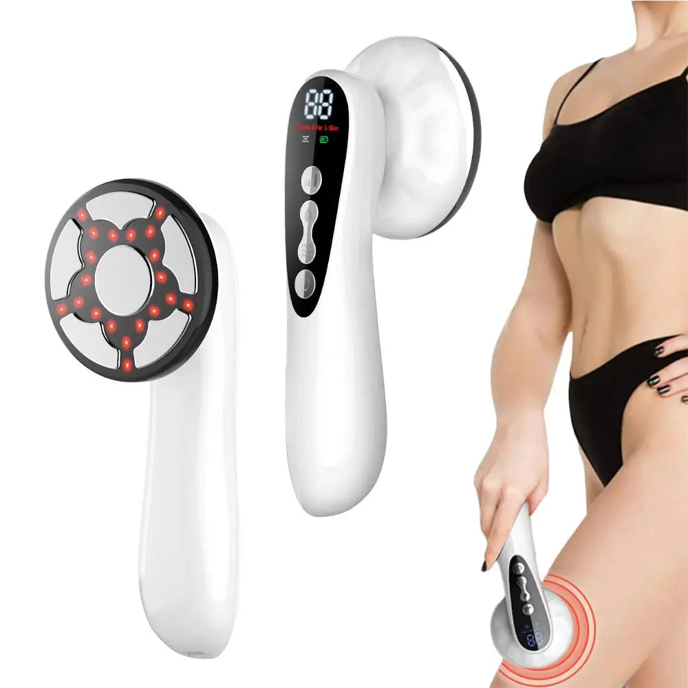 Portable Handheld Cordless Electric Fat Burner Body Cellulite Massager Body Sculpting Machine With 3 Modes for Belly, Waist, Arm