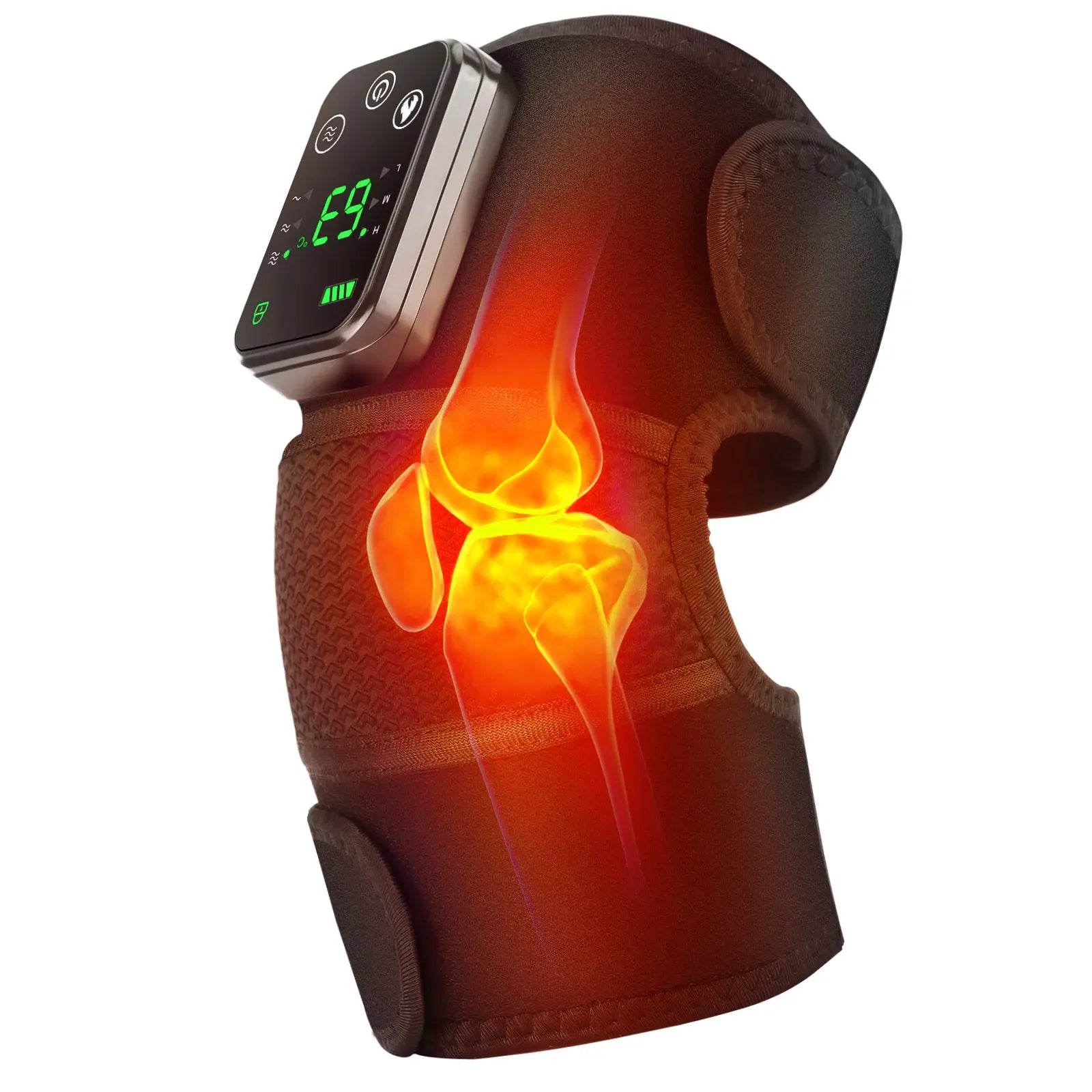US Warehouse Electric Knee Massager with Heat and Vibration for Pain Relief