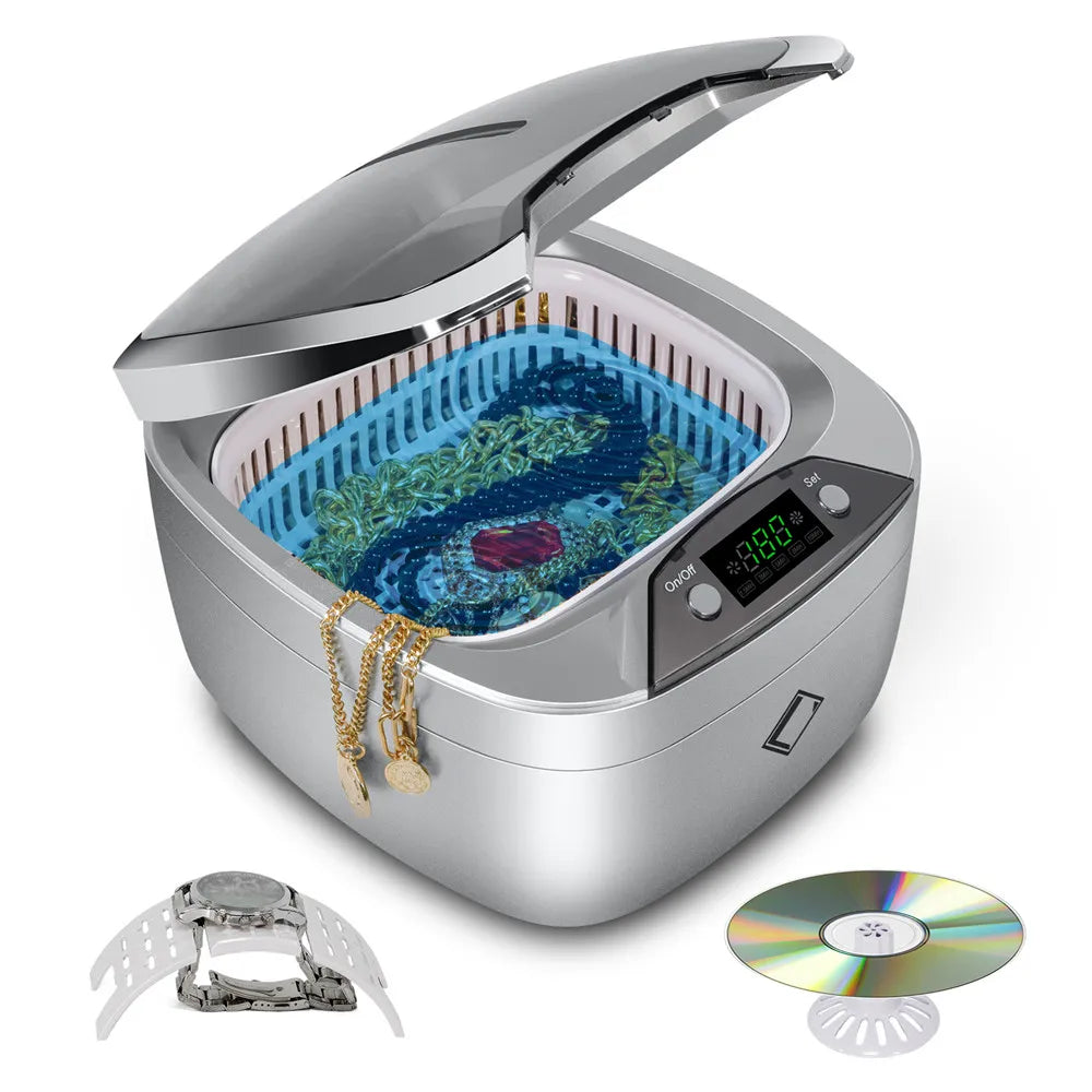 TUV CE PSE 850ML 42KHZ Home Ultrasound Cleaner Auto Cleaning Machine Jewelry Ultrasonic Cleaners