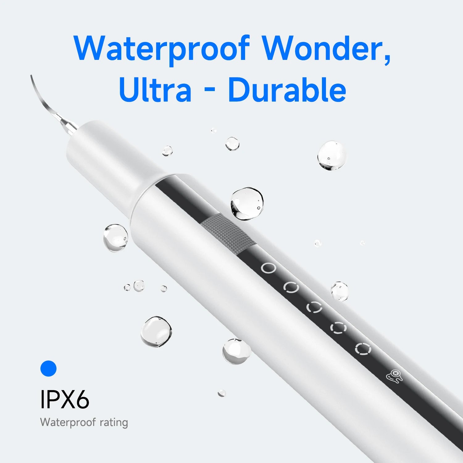 Smart Dental Cleaning Device Set with Pressure Sensors Sonic Electric Toothbrush Rechargeable Dental Cleaner Curvy Moon T7