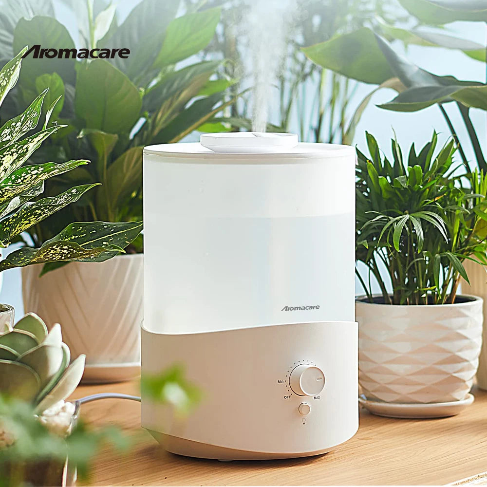 Aromacare 2.5L Personal 7 LED Night Light Home Room Top Fill Cool Mist Spray Ultrasonic Air Humidifier with Essential Oil