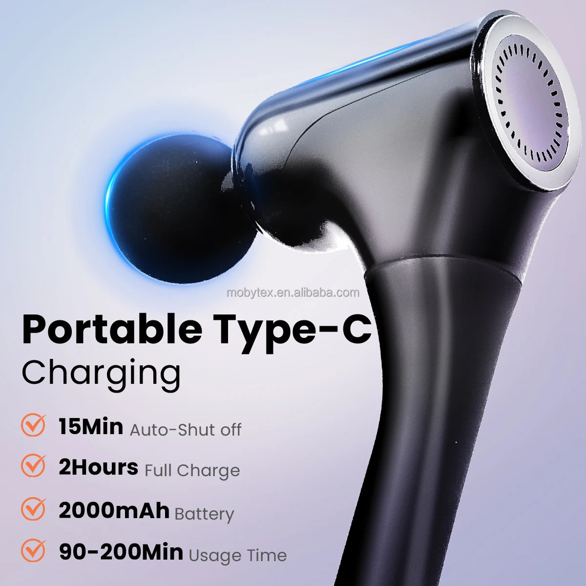 4 Head Professional Muscle Massage Gun Deep Tissue Percussion Vibration Therapy