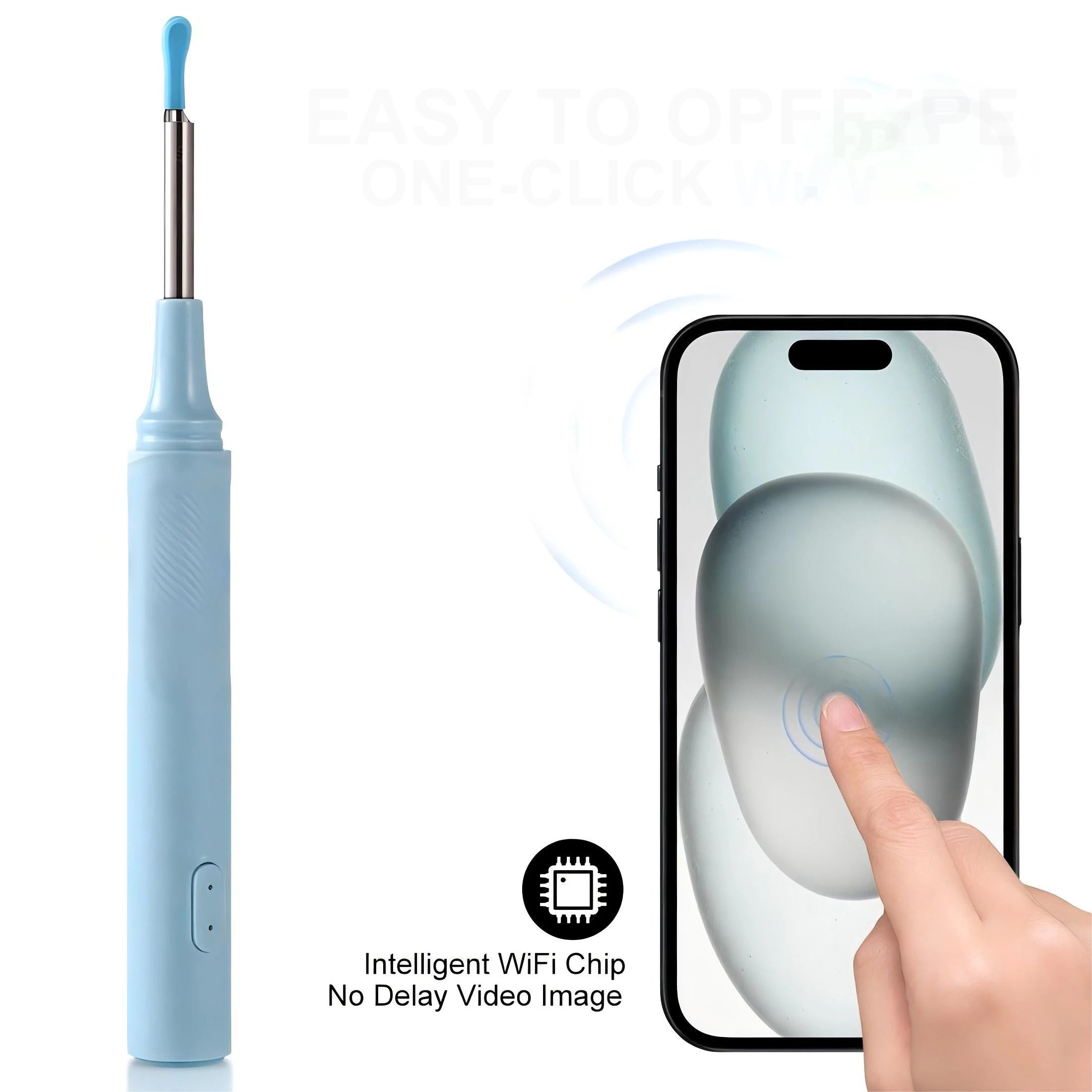 Ear Cleaner With Camera Wax Remover Tool Smart Visual Sticks Otoscope Earpick Endoscope Earring Personal Health Care