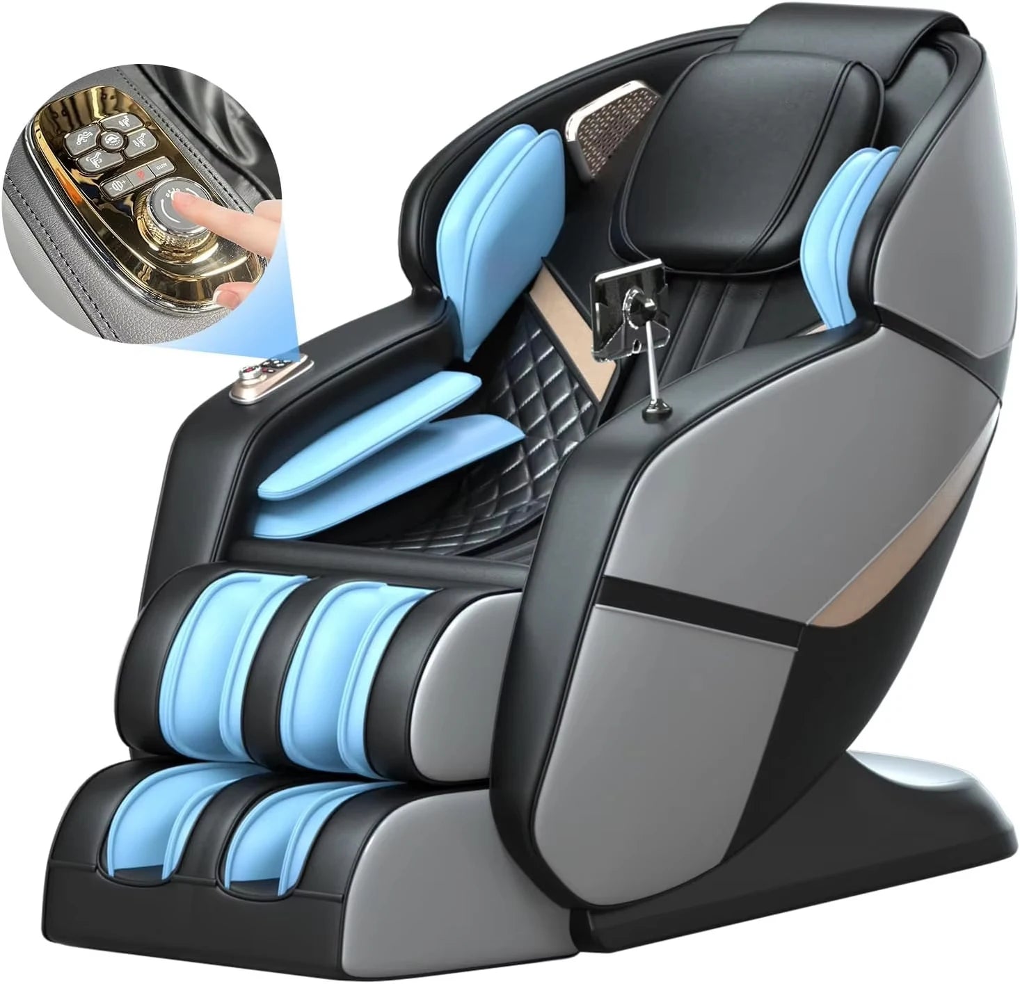 8D Stretching Full Body zero Gravity Massage Chair Fauteuil Gravity Home Use with Foot Massage Chair