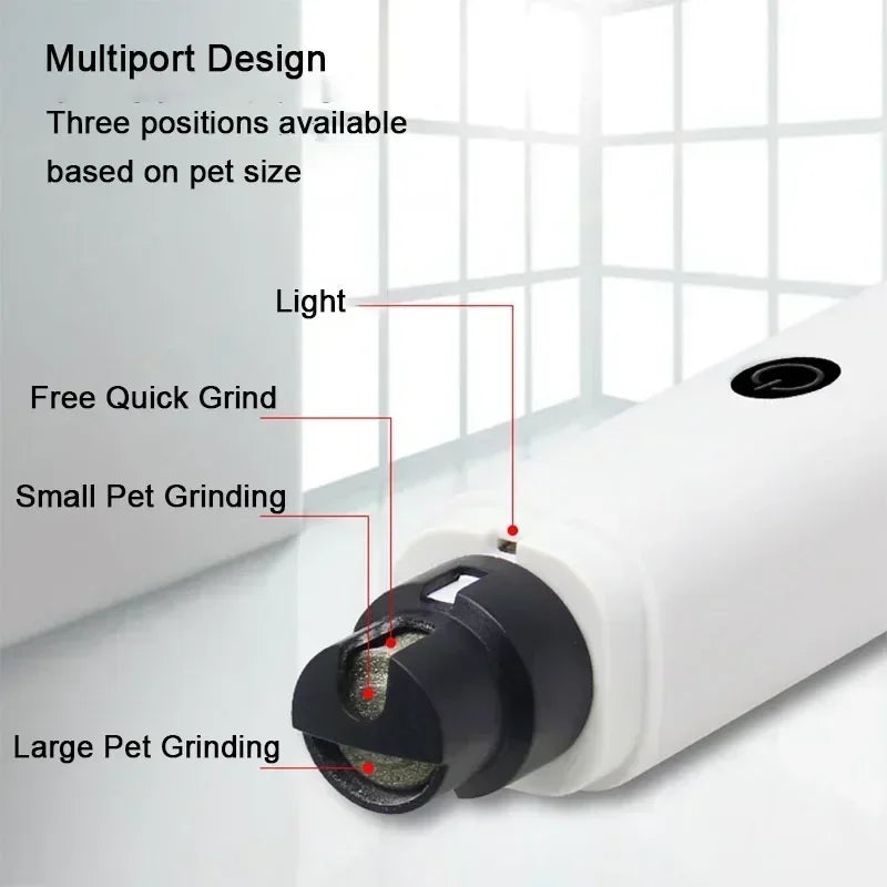 ACZOL Professional LED Pet Nail Grinder