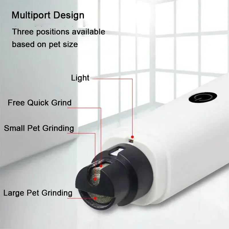 ACZOL Professional LED Pet Nail Grinder