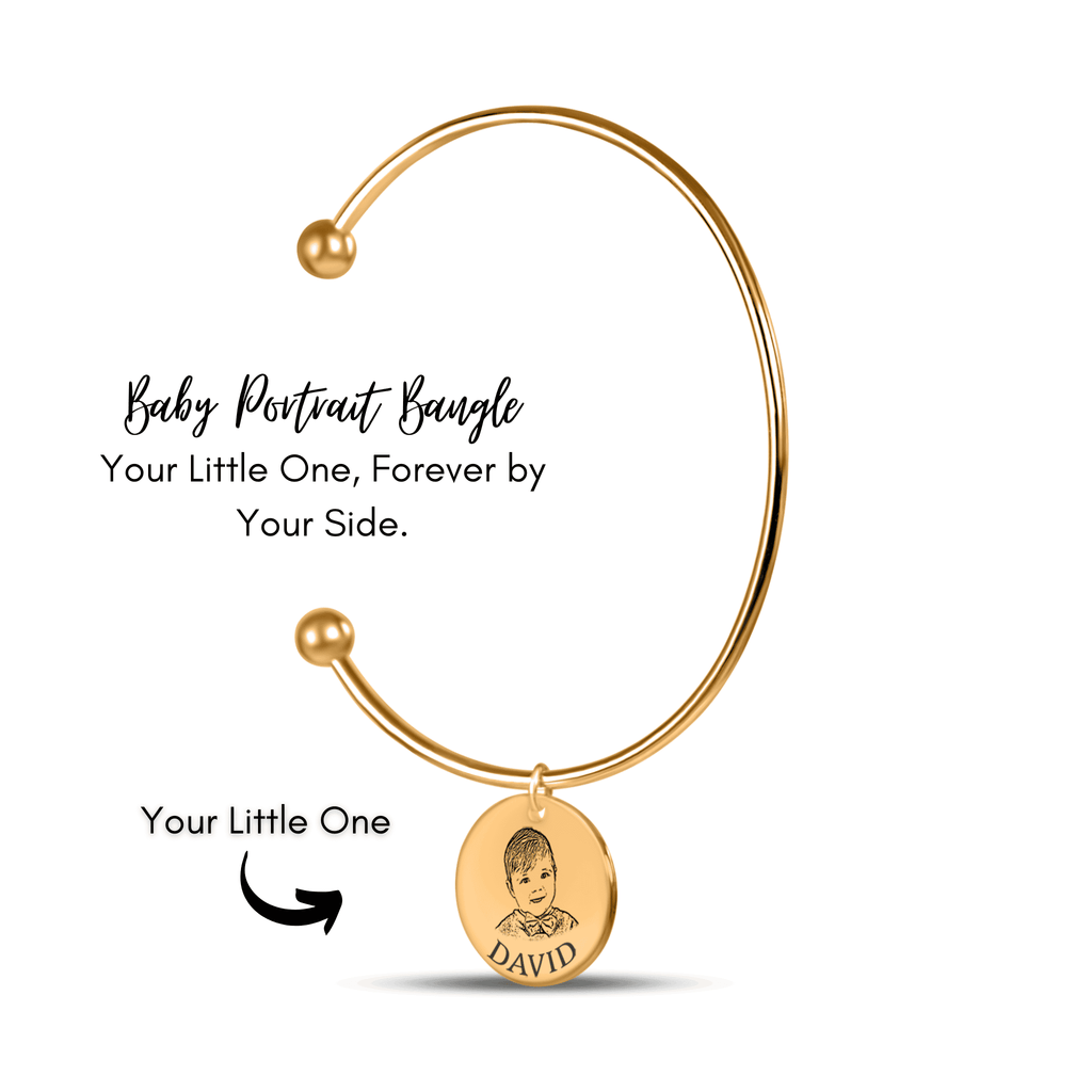 Baby Portrait Bangle