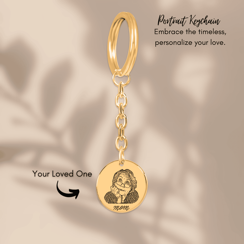 Portrait Keychain