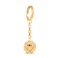 Coin Keychain - Timeless Bond Initials
