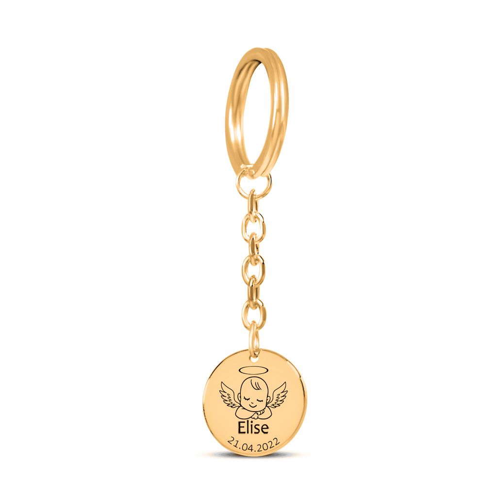Baby Angel Keychain