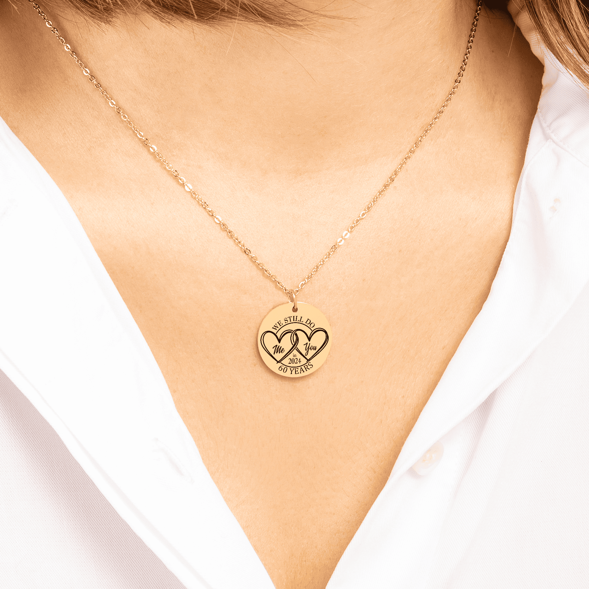 Coin Necklace - 60th Years Anniversary