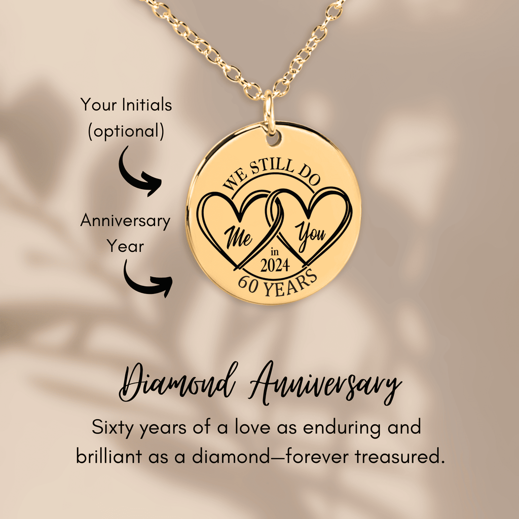 Coin Necklace - 60th Years Anniversary