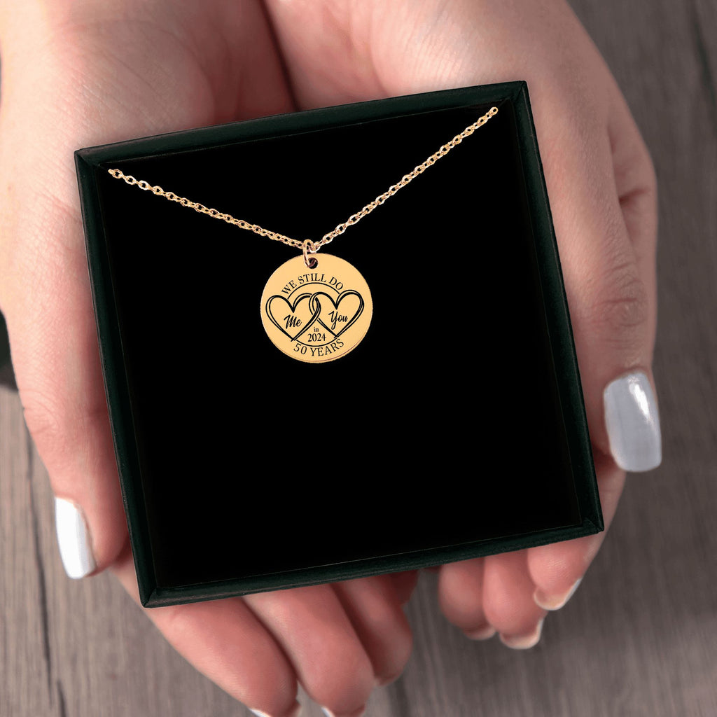 Coin Necklace - 50th Years Anniversary