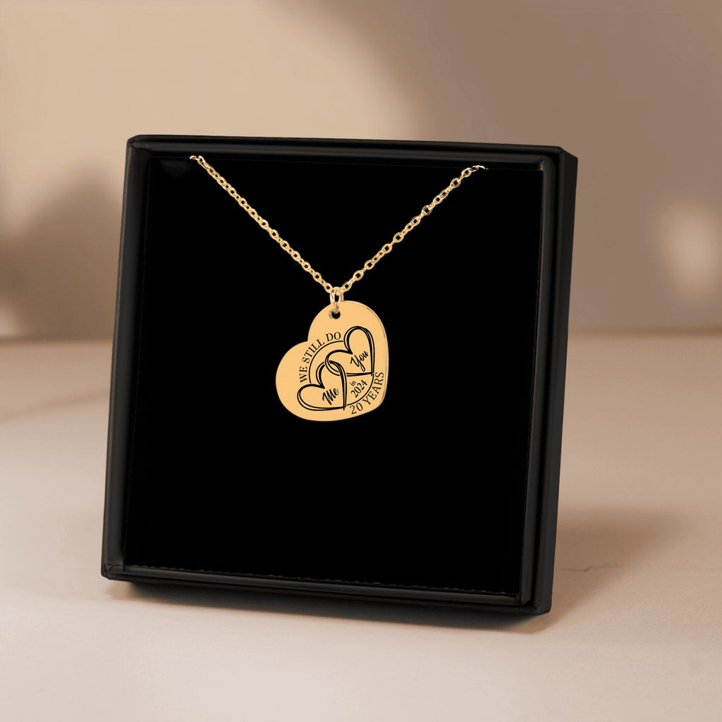 Heart Necklace - 20th Years Anniversary