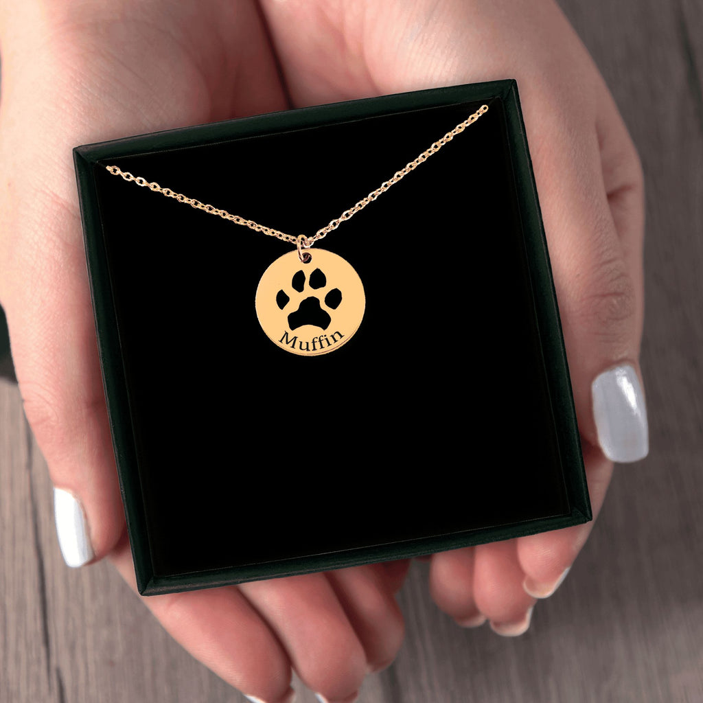 Paw Print Necklace