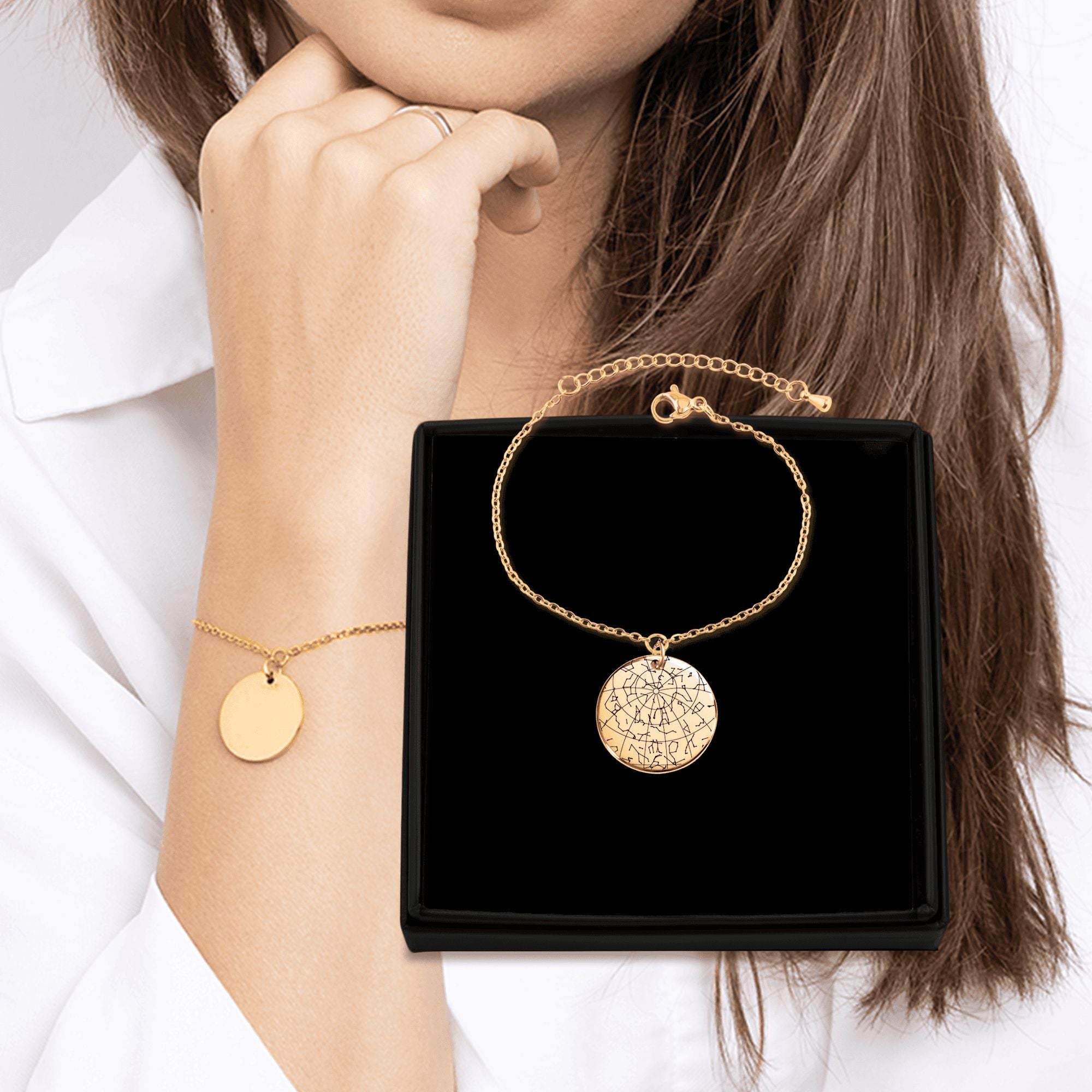 Custom Star Map Bracelet