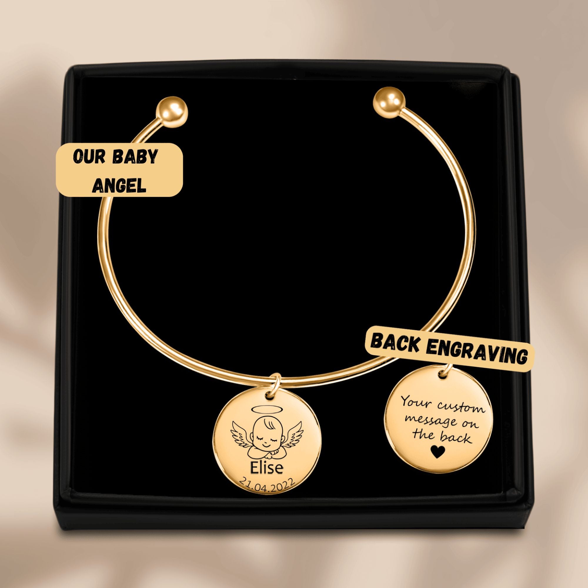 Baby Angel Bangle