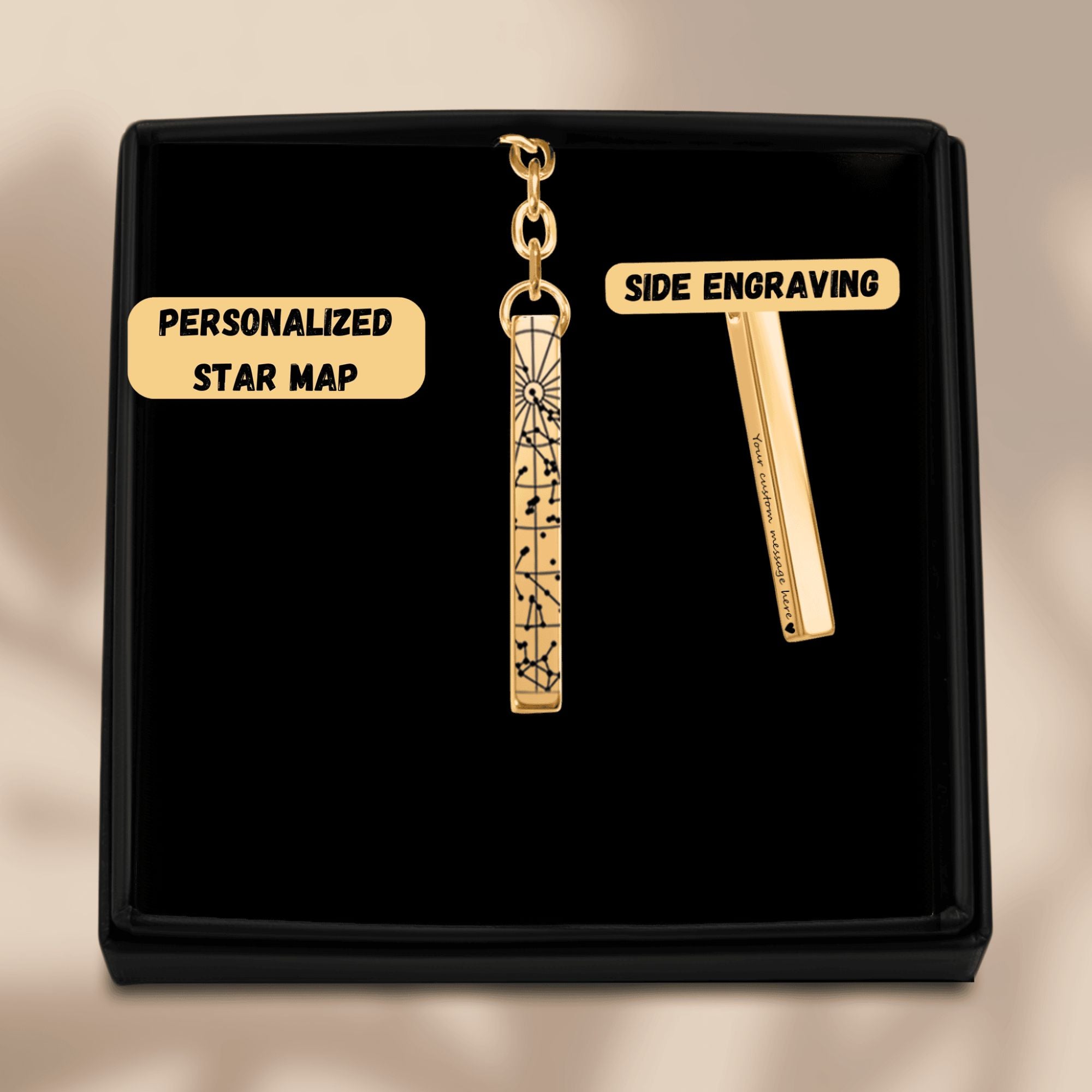 StarMap 3D Keychain