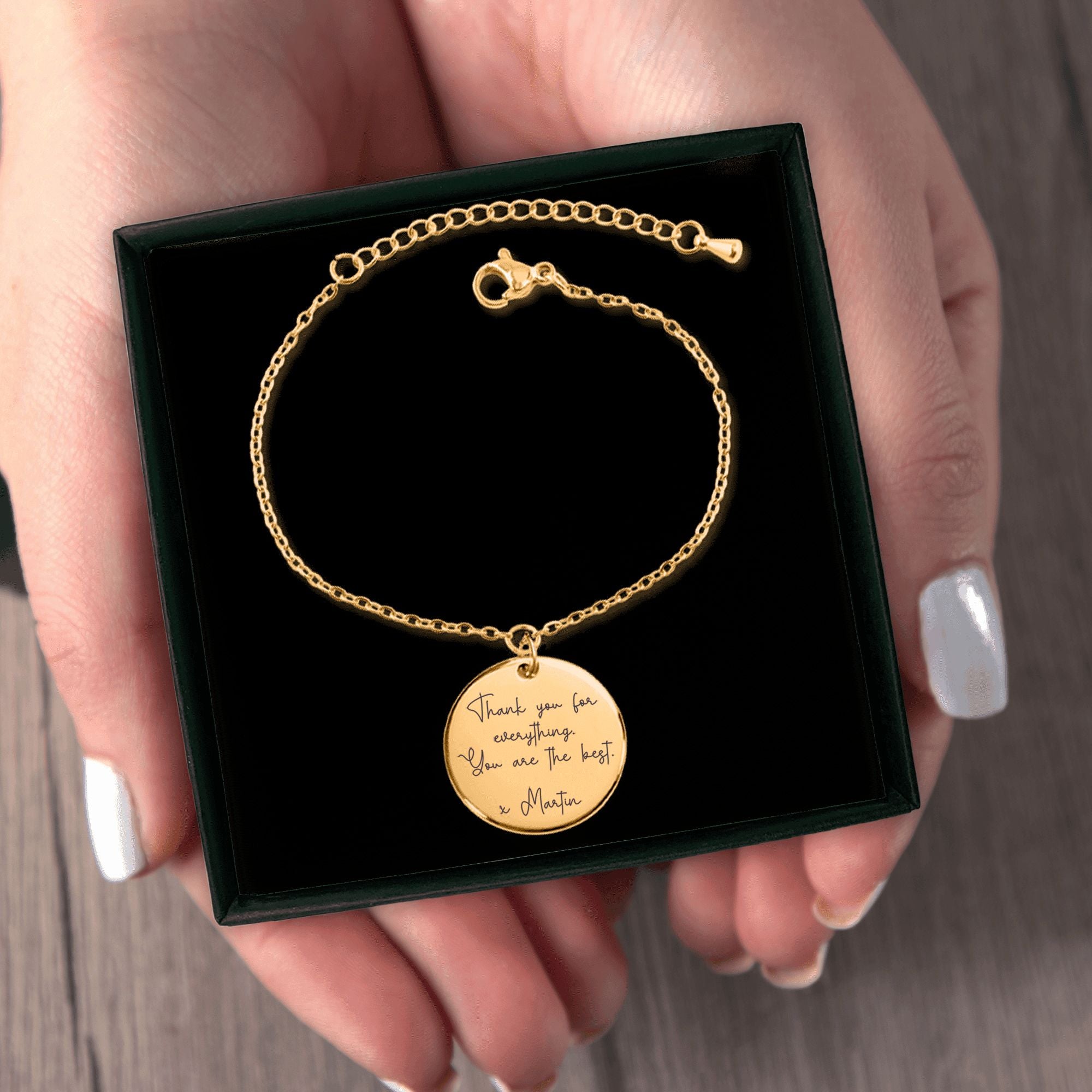 Custom Message Bracelet