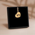 Pisces Zodiac Sign Heart Keychain