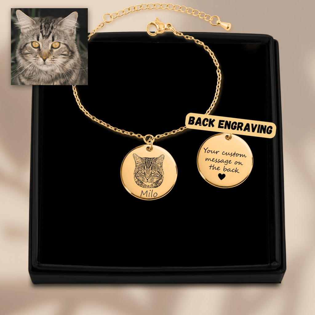 Cat Portrait Bracelet