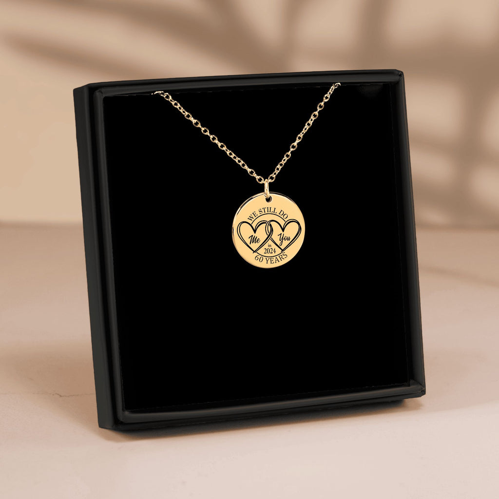 Coin Necklace - 60th Years Anniversary
