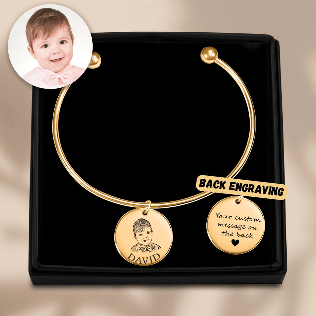 Baby Portrait Bangle