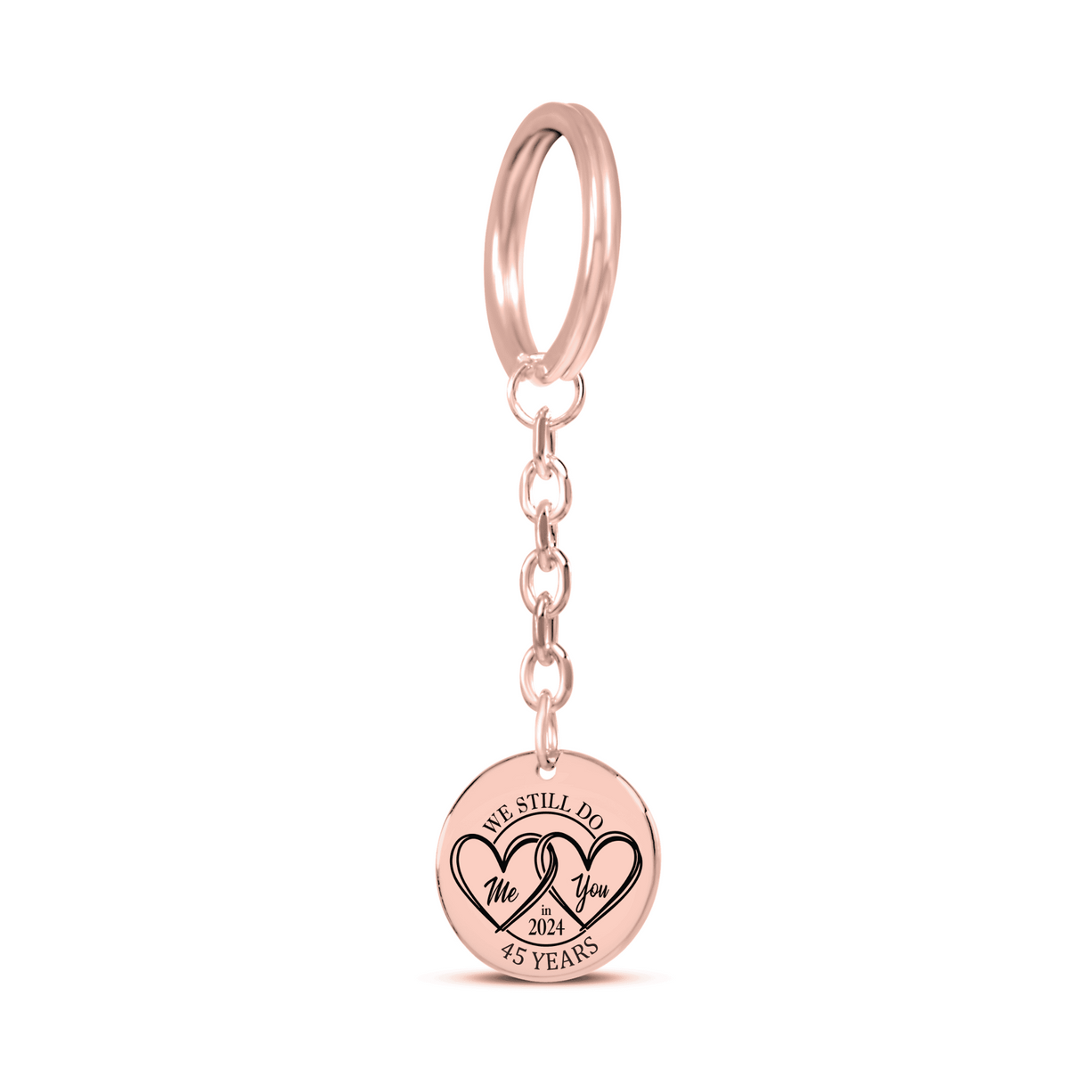 Coin Keychain - 45th Years Anniversary