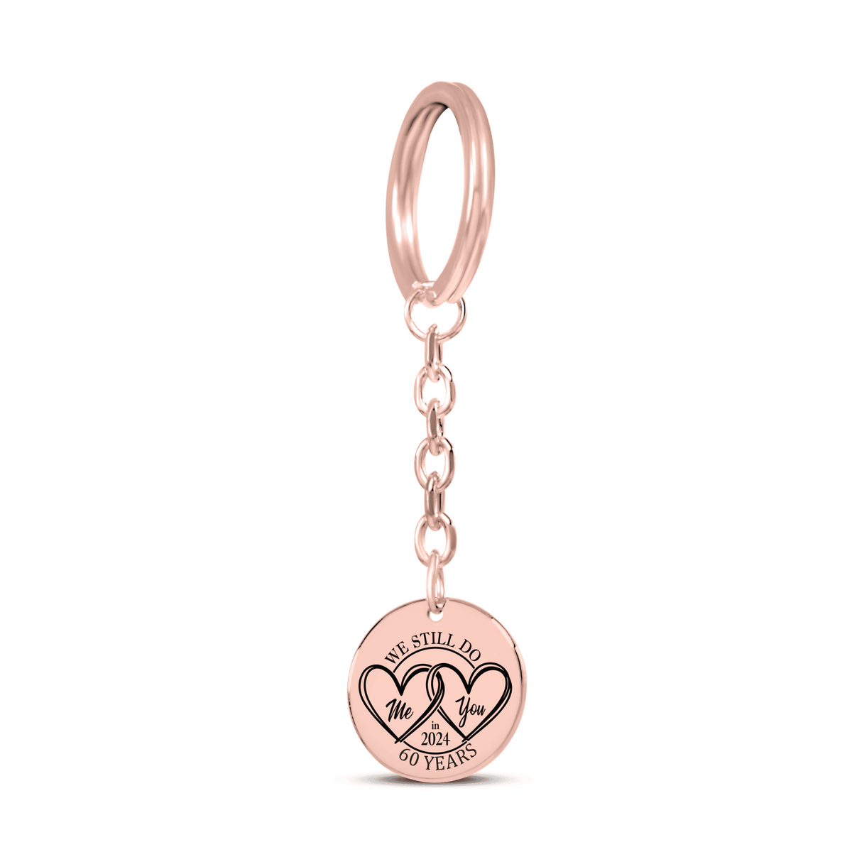 Coin Keychain - 60th Years Anniversary