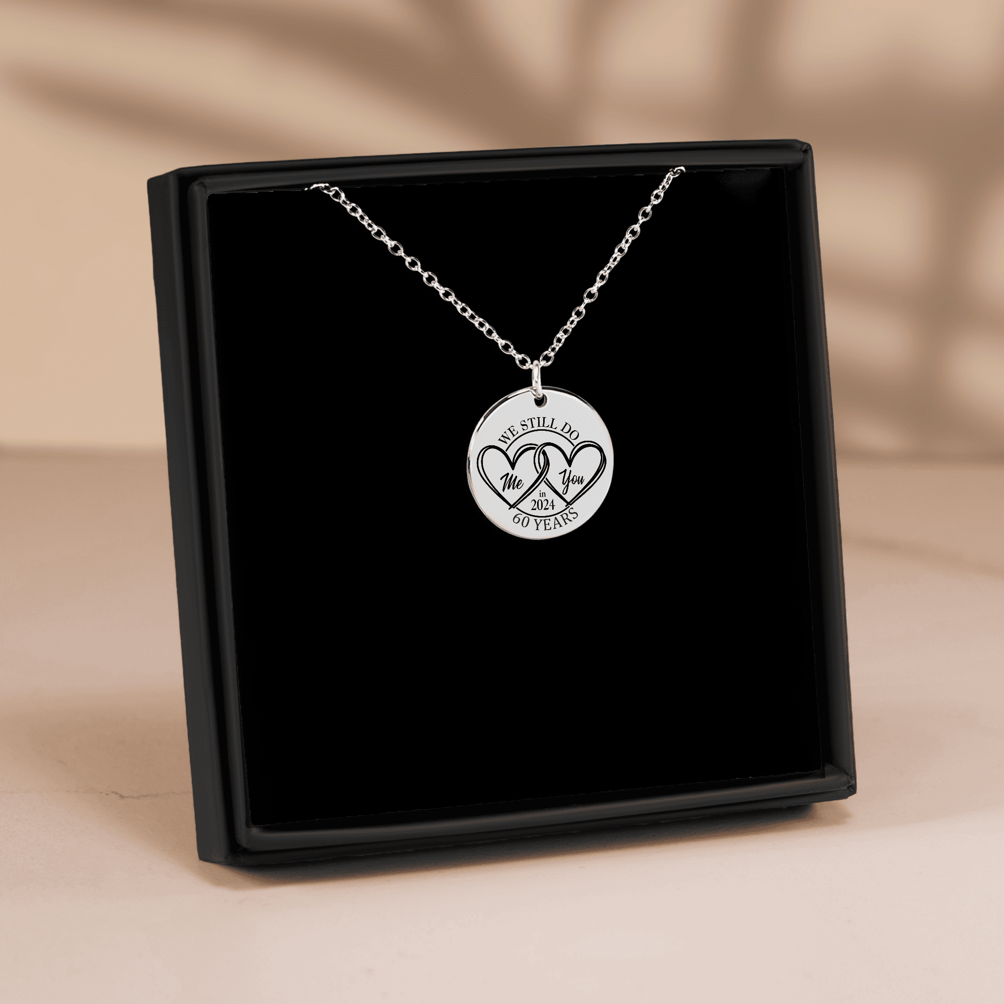 Coin Necklace - 60th Years Anniversary