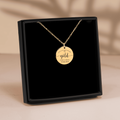 Coin Necklace - 50th Gold Anniversary